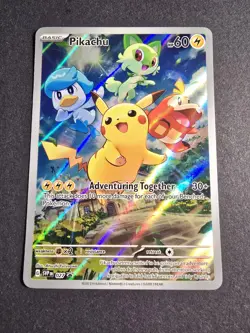Pikachu 027 Sv: Scarlet & Violet Promo Cards Holo - Image 2