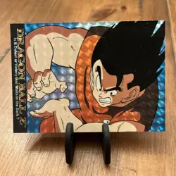 Dragon Ball Z Card #06 Goku Kamehameha Artbox Prism Foil TCG 1996 - Image 1