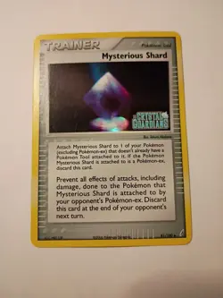 Mysterious Shard 81/100 Holo Stamped EX Crystal Guardians Pokemon Card TCG - Image 1