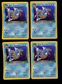 2000 POKEMON TEAM ROCKET DARK GYARADOS 8/82 PRERELEASE PROMO LOT OF 10 CARDS - Image 4