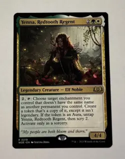 MTG Yenna, Redtooth Regent - Wilds of Eldraine NM - Image 1