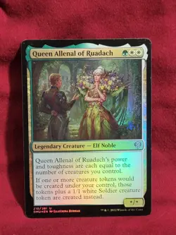 FOIL QUEEN ALLENAL OF RUADACH mtg NM Dominaria United 1 Unc - Image 1