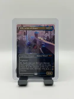 MTG, Will, Scion of Peace NM $3 ORDER MIN (Borderless) Wilds of Eldraine Regular - Image 1