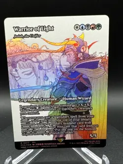 MTG Final Fantasy English Warrior of Light Jodah, the Unifier Showcase 0017 Foil - Image 1