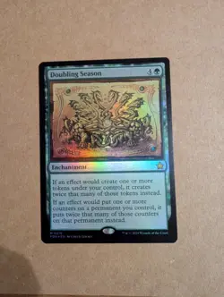 MTG Doubling Season, Foundations Foil LP - Image 1