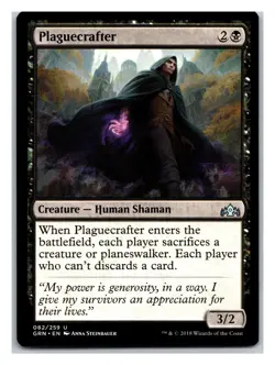 Guilds of Ravnica #82 Plaguecrafter - Image 1