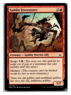 Oath of the Gatewatch #111 Goblin Freerunner - Image 1