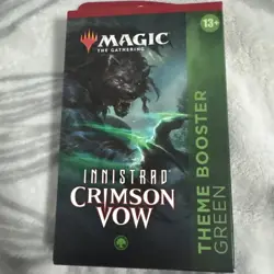 WOTC MtG Theme Packs Innistrad - Crimson Vow Theme Booster Pack - Green New - Image 1