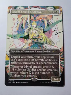 Myrel, Shield of Argive, NON-FOIL - Secret Lair Encyclopedia of Magic A-Z MTG - Image 1