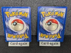 Charmander and Charmeleon Base Set Shadowless Pokemon TCG 1999 Vintage - Image 2