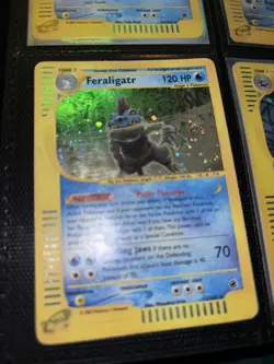 Feraligatr Holo Expedition Set Pokemon Card 12/165 WOTC MP - Image 1