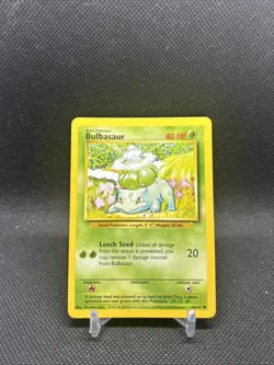 BULBASAUR 44/102 & IVYSAUR 30/102 Base Set 1999 Pokemon Cards - Image 3