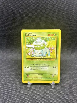 BULBASAUR 44/102 & IVYSAUR 30/102 Base Set 1999 Pokemon Cards - Image 4