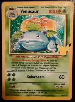Venusaur 15/102 Classic Collection Celebrations: Classic Collection Pokemon NM - Image 1
