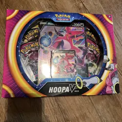 Hoopa V Box 4 Packs Evolving Skies Vivid Voltage Chilling Rain Rebel Clash New 820650809033 - Image 1