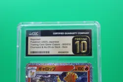 CGC Pristine 10 Rapidash 005/032 Holo Classic TCG Japanese Pokemon Card - Image 2