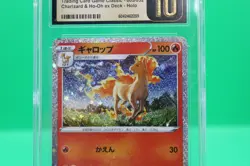 CGC Pristine 10 Rapidash 005/032 Holo Classic TCG Japanese Pokemon Card - Image 3