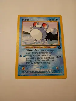 Pokemon Vintage Black Star Promo Marill 29/53 Wotc Promo 2000 - Image 1