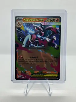 Pokemon Mega Charizard X EX 029 Mega Evolution Promo - Image 1
