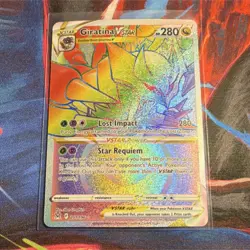 Pokemon Giratina VSTAR Secret Rainbow Rare. Lost Origin 201/196 Mint. - Image 1