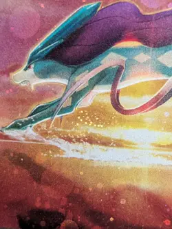 Pokemon TCG Suicune Cosmos Holo Rare 30/122 XY BREAKpoint With Swirl 🍥 - Image 3