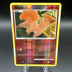 Vulpix 102/127 Reverse Holo Platinum Pokemon TCg - Image 1
