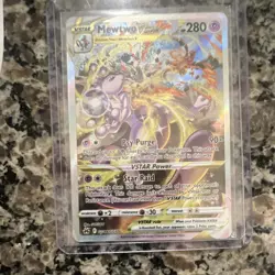 Pokemon Mewtwo VSTAR Crown Zenith Galarian Gallery Ultra Rare Holo GG44/70 - Image 1