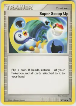 Pokemon Super Scoop Up 87/100 Majestic Dawn Uncommon NM - Image 1
