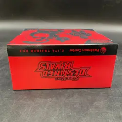 Pokemon TCG Destined Rivals Pokemon Center Elite Trainer Box ETB Sealed - Image 3