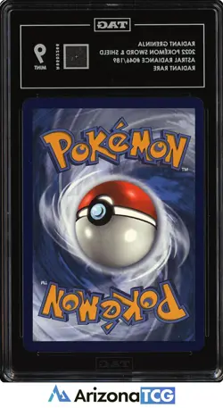 Pokemon 2022 Radiant Greninja 046/189 Radiant Rare Astral Radiance TAG 9 - Image 2
