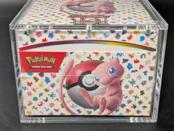 Pokemon 151 SV3.5 Booster Bundle Display Factory Sealed Case W/Acrylic Case - Image 5