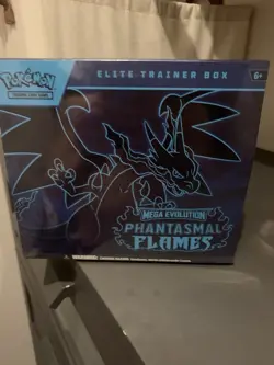 Pokemon Elite Trainer Box Mega Evolution Phantasmal Flames Booster Edition - Image 1