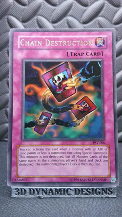 | Yugioh Chain Destruction PSV-006 Ultra Rare Pharaohs Servant LP/PL 🔥 | - Image 1