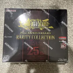 Yugioh 25th Anniversary Rarity Collection Booster Box 1st Edition Sealed 24pack - Image 1