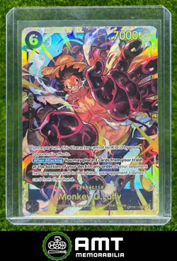 One Piece TCG OP10-118 Monkey.D.Luffy SEC Alternative Art - Image 1