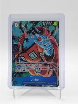 JINBE 2026 ONE PIECE AZURE SEA'S SEVEN SUPER RARE ALT ART #OP14-049 Q6027 - Image 1