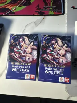 One Piece OP-14 EB-04 The Azure Sea's Seven Double Pack Set 9 - (LOT OF 2) NEW - Image 2