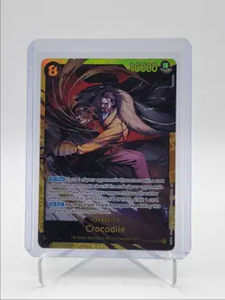 CROCODILE 2026 ONE PIECE THE AZURE SEA'S SEVEN SECRET RARE #OP14-120 Q6027 - Image 1
