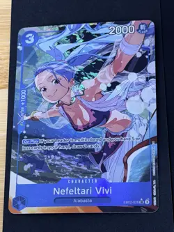 One Piece TCG Nefeltari Vivi 25th Anniversary SR Alternate Art EB02-026 ENG/NM - Image 1
