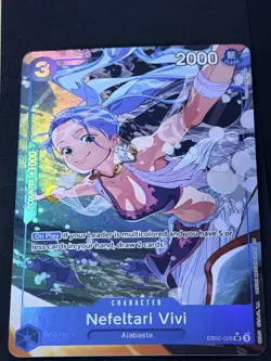 One Piece TCG Nefeltari Vivi 25th Anniversary SR Alternate Art EB02-026 ENG/NM - Image 2