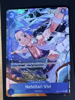 One Piece TCG Nefeltari Vivi 25th Anniversary SR Alternate Art EB02-026 ENG/NM - Image 3