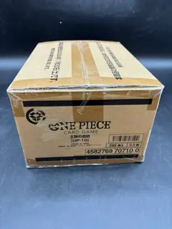 One Piece Japanese OP-10 Royal Bloodline Booster Box Case Sealed - Image 1