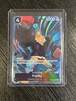 One Piece TCG - Royal Blood - Franky Alt Art Parallel OP10-090 - English - Image 1