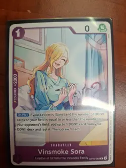 Vinsmoke Sora (Tournament Pack 2026 Vol. 1) OP12-062 One Piece Promotion... - Image 1