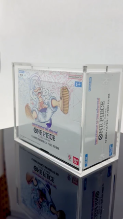One Piece OP05 Booster Box Acrylic Case | UV Magnetic Display - Image 2