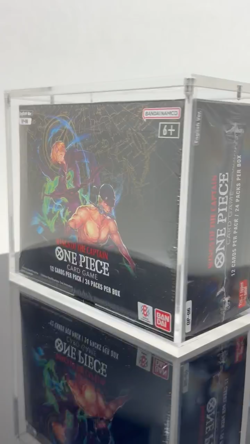 One Piece OP06 Booster Box Acrylic Display Case Magnetic Lid - Image 2