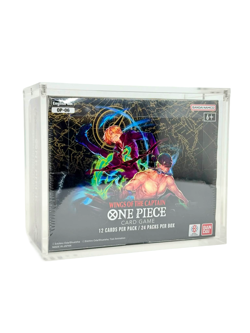 One Piece OP06 Booster Box Acrylic Display Case Magnetic Lid - Image 3