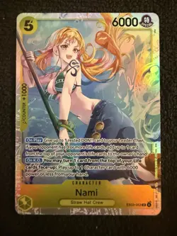 One Piece Nami EB03-053 SR HEROINES EDITION ENGLISH NM 🔥 - Image 1