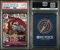 PSA 10 EUSTASS "CAPTAIN" KID Manga One Piece OP05 Awakening New Era Japanese 074 - Image 3