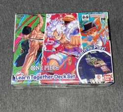 One Piece Card Game Learn Together Deck Set English Sealed Bandai - Image 1